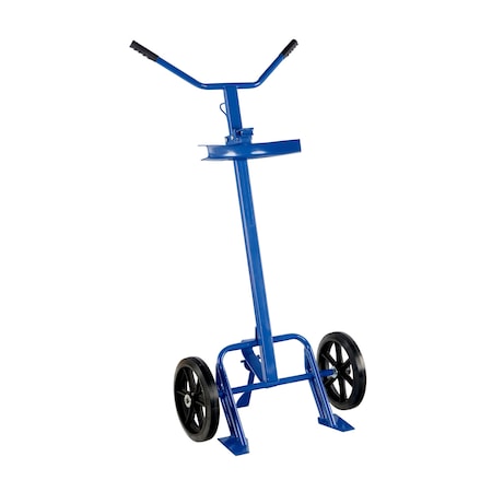 Vestil Blue Barrel/Drum Truck 800 lb Capacity Rubber-on-Steel Wheels DBT-1200